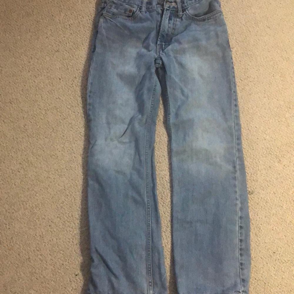 American Eagle low rise bootcut jeans